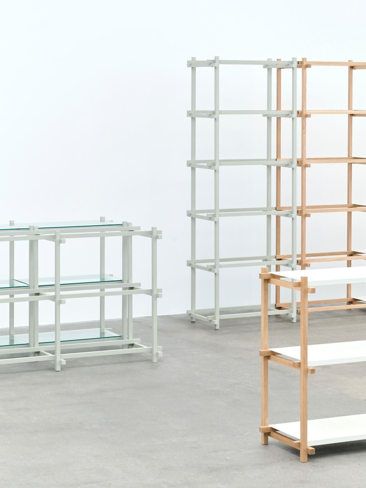 Деревянный книжный шкаф Hay Woody ARCH-00147534 - Вид №11