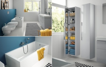 Шкаф-пенал Keramag Smyle 805002000 дуб Santreyd  - Вид №3