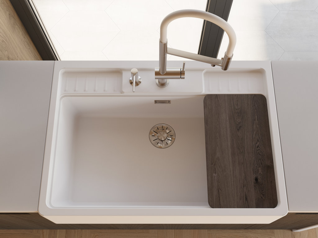 Кухонная мойка Kinokawa 90 GR OMOIKIRI 4993854 - Вид №1