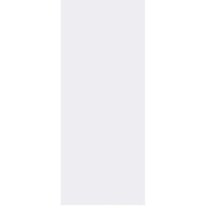 Дверь межкомнатная глухая Invisible 90x220 см цвет белый с замком обратное открытие левая