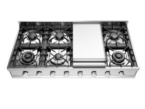 Газовая плита из нержавеющей стали