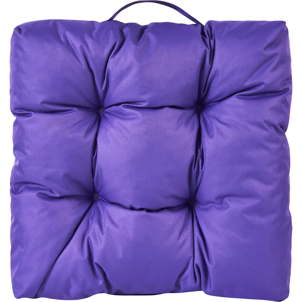 Сидушка для пикника Linen Way 50x50 см цвет сирень Уличная подушка STLM-2122270