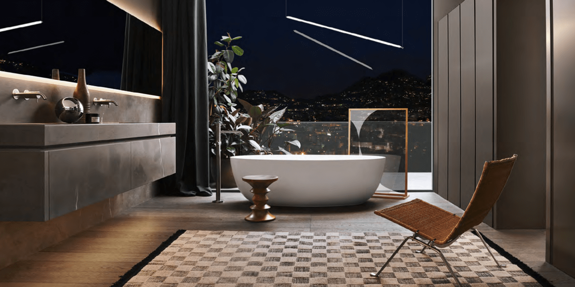 Ванна Oval Milltek 80x50x169 MILLDUE FLY 9681MILLTEK - Вид №1