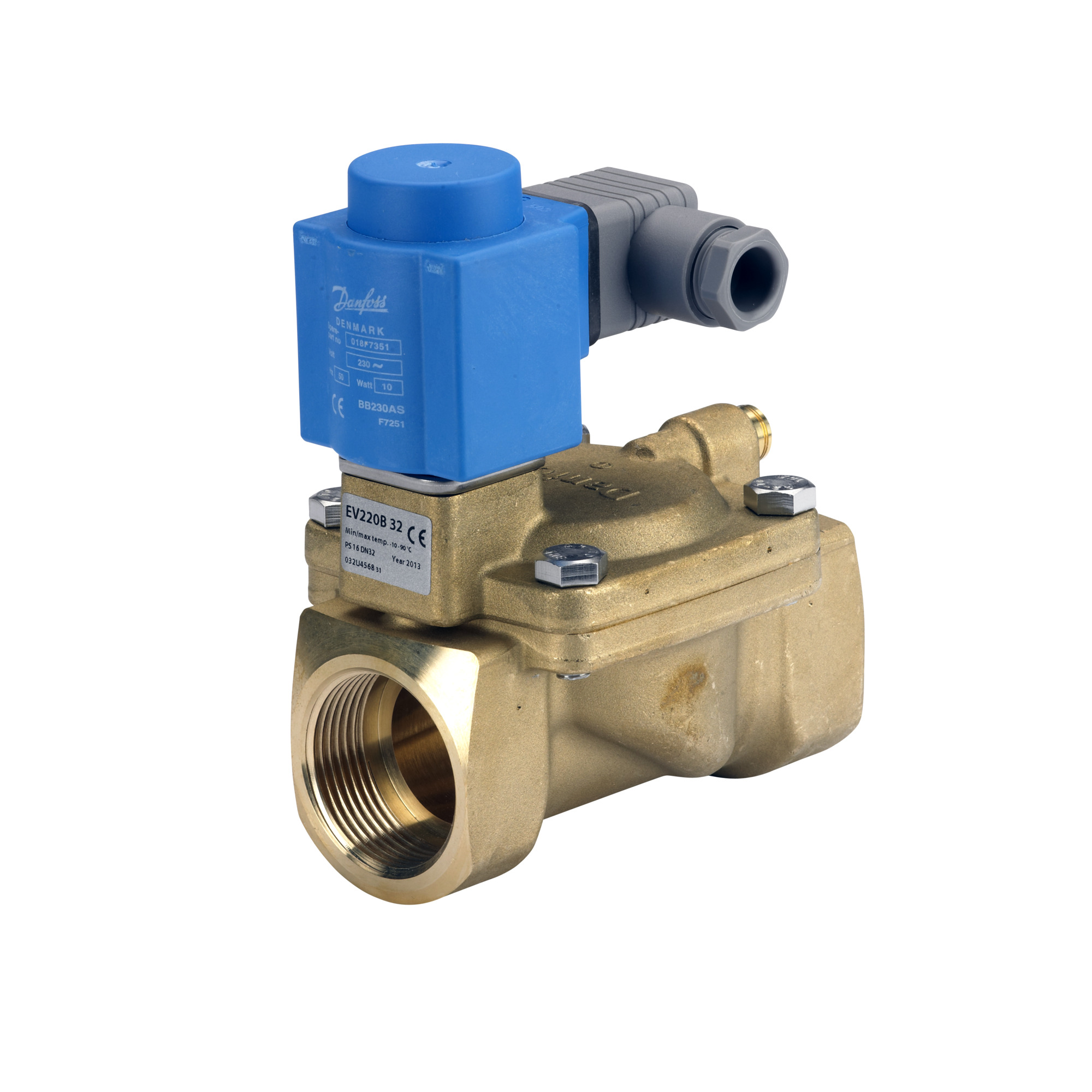 Danfoss EV220B — двухходовые электромагнитные клапаны для общей промышленности Клапан электромагнитный EV220B 032U8510  - Вид №43