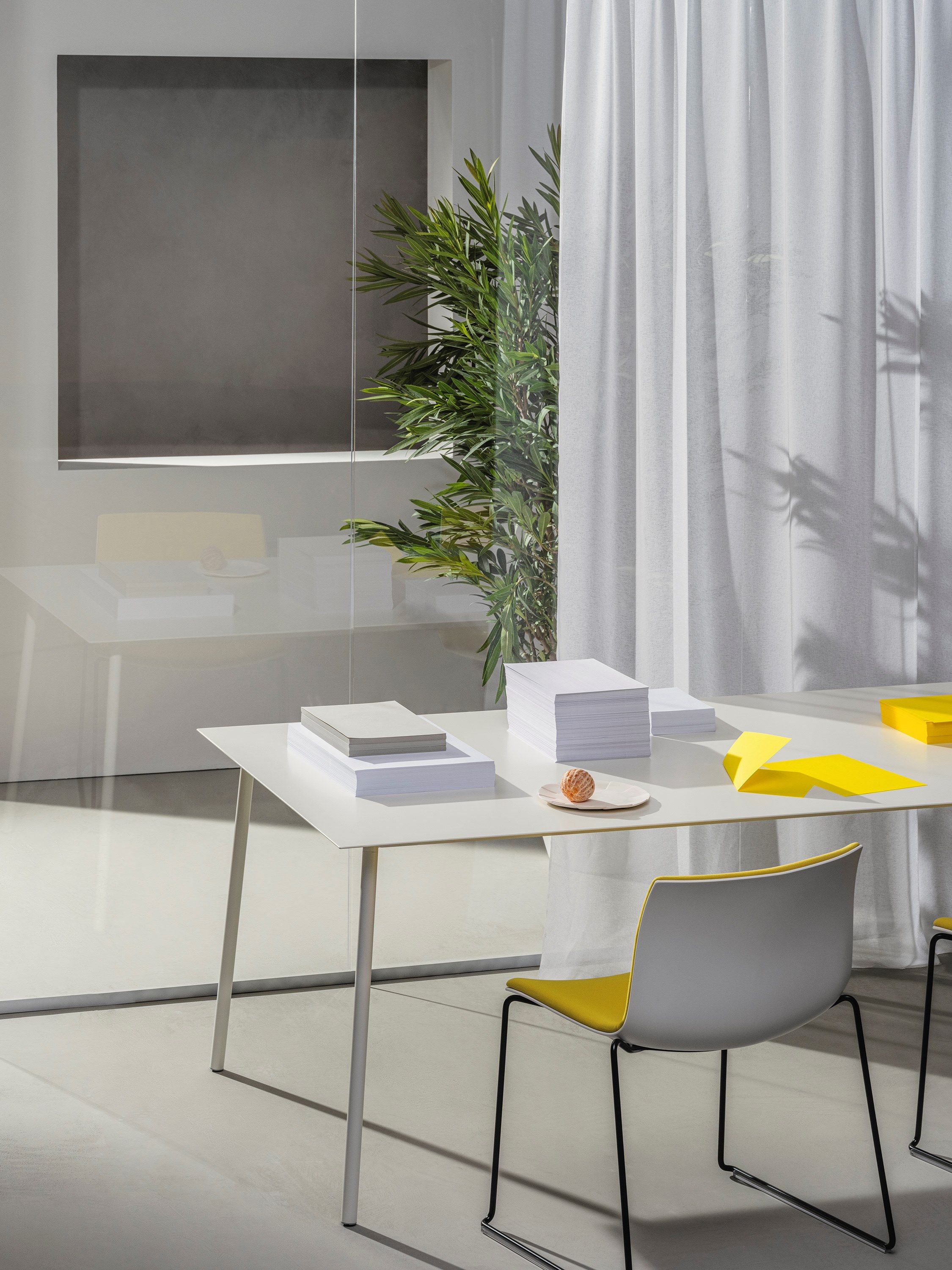 Прямоугольный металлический стол Arper Onemm ARCH-00144259 - Вид №4