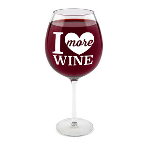 BMWG-IM Бокал для вина , i love more wine, 750 мл BigMouth
