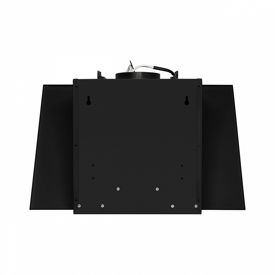 TOWER C 50 BLACK Вытяжка tower c 50 чёрный/черное стекло/ • тип: настенная• цвет: черная• управление: кнопочное• ширина, мм: 500• полная потребляемая мощность, вт: 160• количество скоростей: 3• максимальная производительность, м3/ч: 650• диаметр воздухово Santreyd  - Вид №6