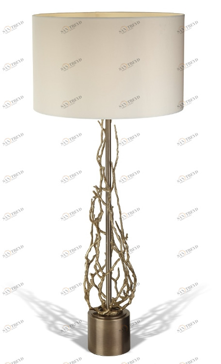 Настольная лампа Brinley от RVAstley 5885 RVASTLEY ЭЛИТНЫЕ 061972 Белый;золото 