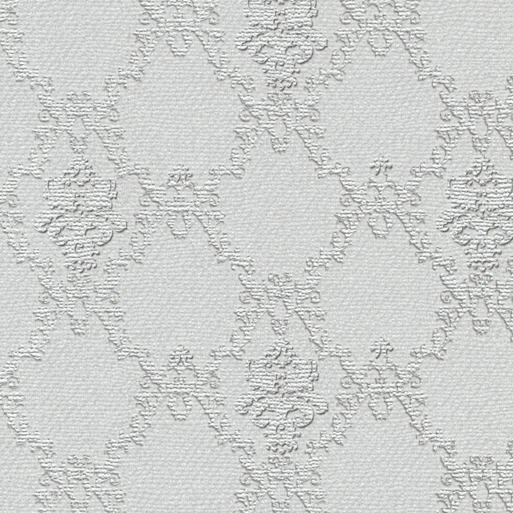 Обои бумажные Московская Обойная Фабрика Жанет серебристые 0.53 м 234762-5 STLM-2083481 - Вид №1