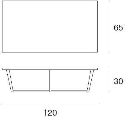 Pacini & Cappellini Прямоугольный журнальный столик  5391.120  - Вид №1