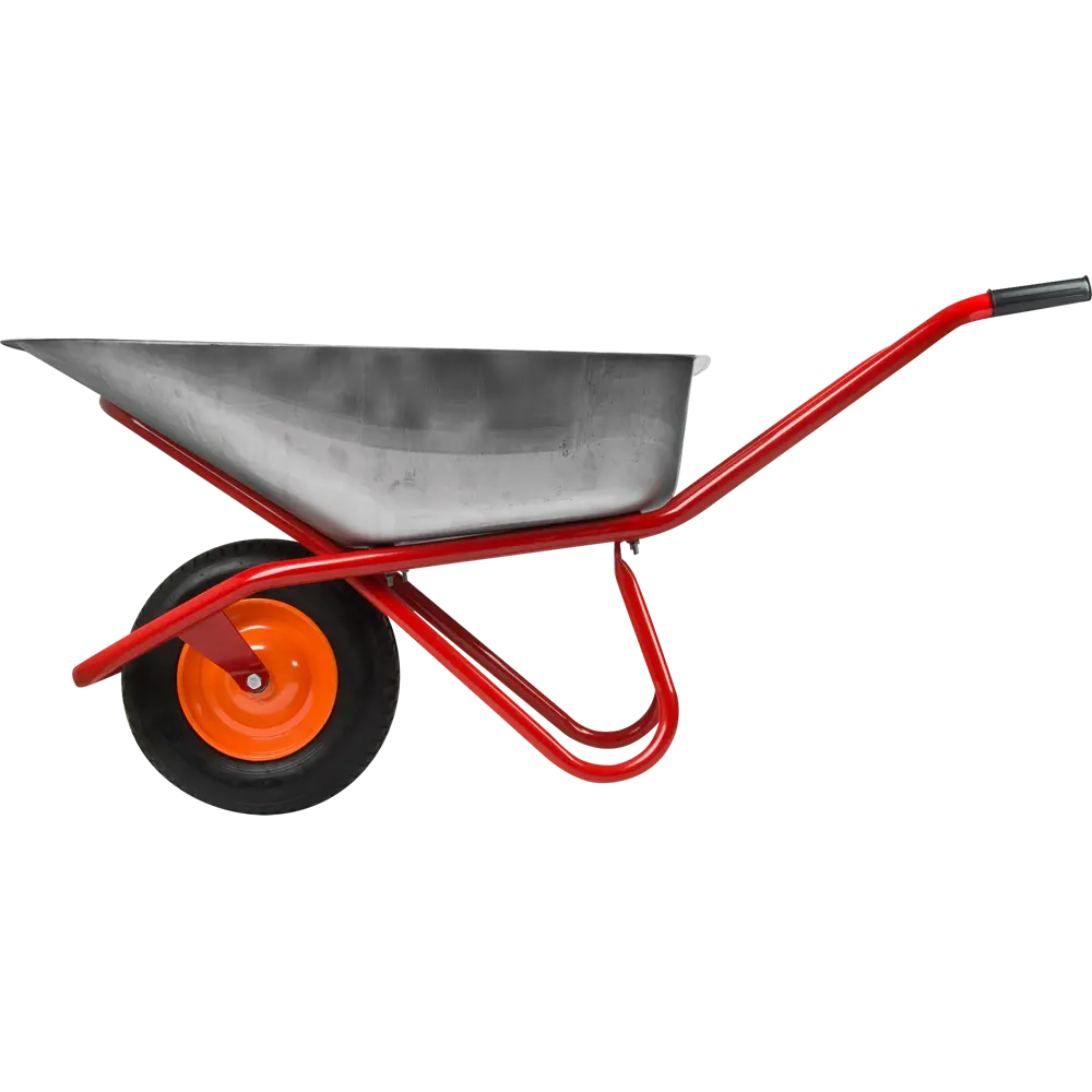 Тачка садовая одноколесная усиленная 200 кг/90 л СТРОЙМАШ STLM-2116961