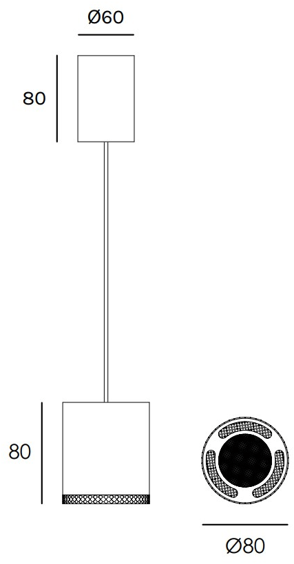 Olev Светодиодный подвесной светильник из алюминия Beam sun-id-1503200 - Вид №13