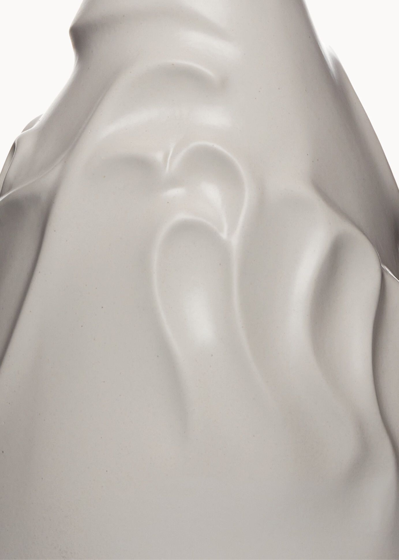 Матовая белая глазурованная керамическая скульптурная бутылка BD Barcelona CASA DE FAMILIA ARCH-00018997 - Вид №10
