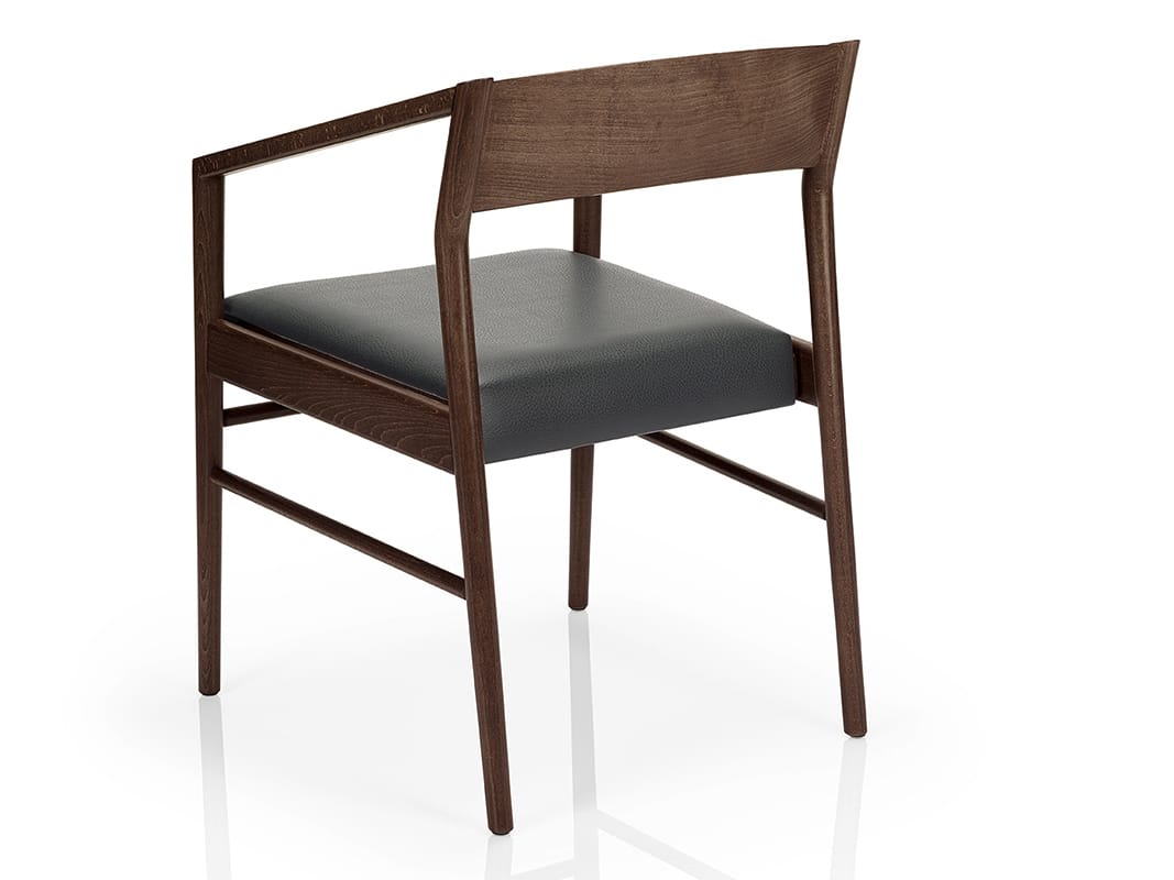 Стул из массива дерева с подлокотниками More Contract Leonor ARCH-00095816 - Вид №1