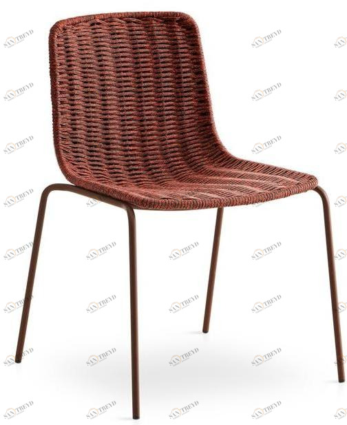 EXPORMIM Штабелируемый садовый стул из веревки Lapala C597t