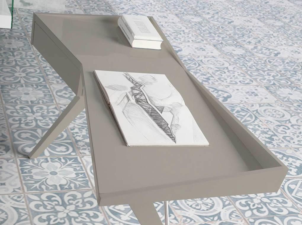 Письменный стол белый с ящиком Comodidad от Angel Cerda ANGEL CERDA  345215 Белый  - Вид №3