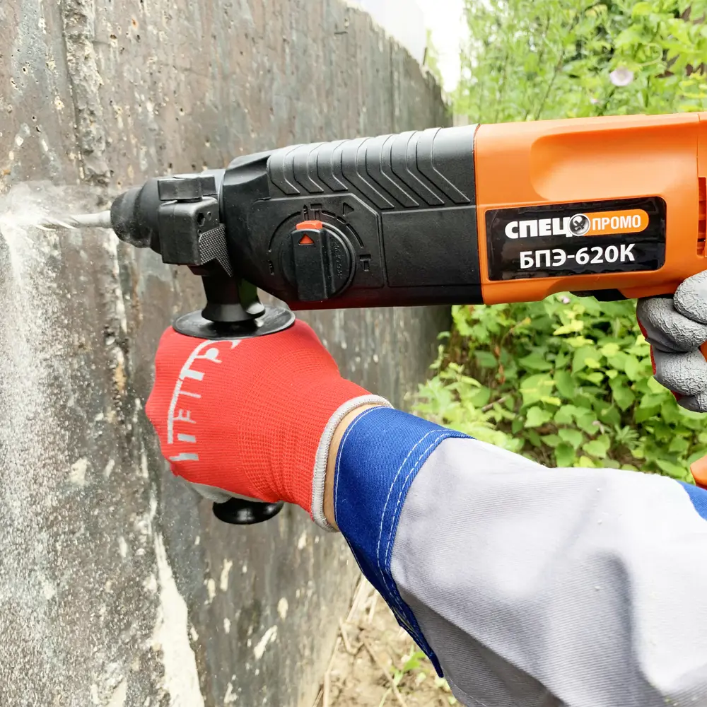 Перфоратор сетевой SDS-plus Спец Промо БПЭ-620К, 650 Вт, 2.65 Дж STLM-2148502 - Вид №9