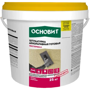 Штукатурка декоративная Основит короед OAc-2.0WK цвет персик