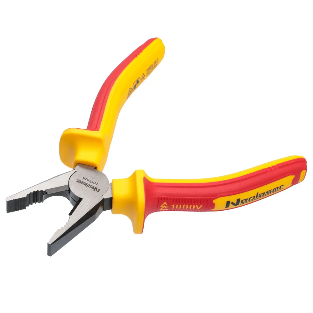 Диэлектрические плоскогубцы Neolaser NLH2000 для электротехнических работ 89436188 STLM-1581465