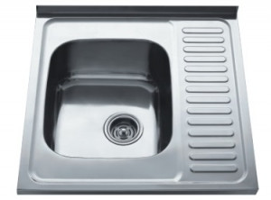 HBD6060-60 Кухонная мойка , сталь микродекор Haiba