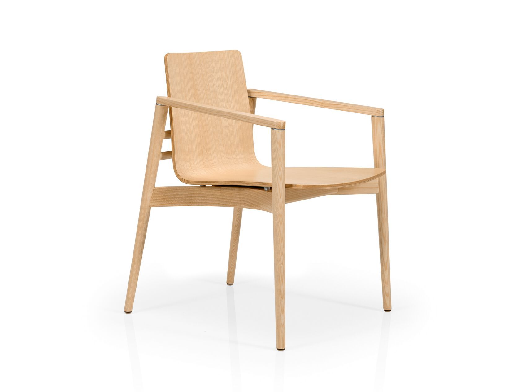 Стул из бука с подлокотниками More Contract Ava ARCH-00111903