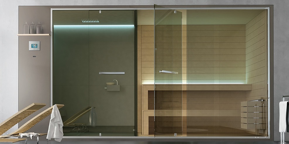 Многофункциональная баня 310 пристенная ETHOS Gruppo Geromin SSAET6P3DH - Вид №1