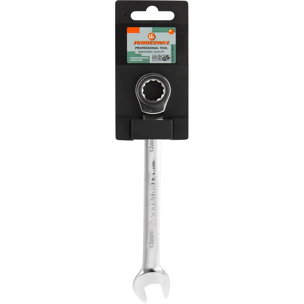 Ключ комбинированный с храповым механизмом Jonnesway W45113 13 мм STLM-2070461 - Вид №3