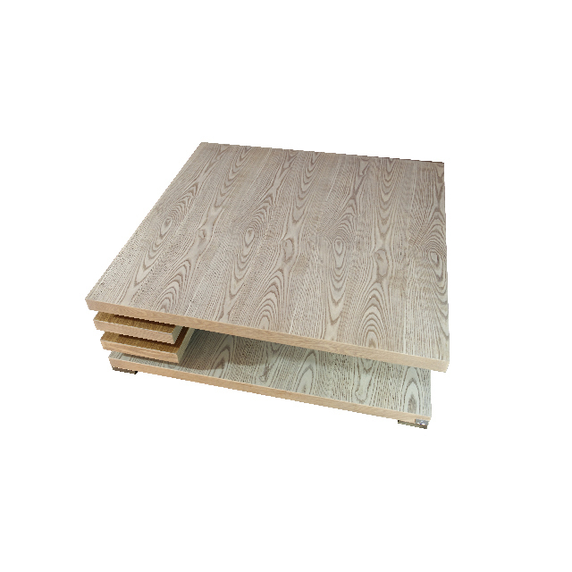 Журнальный столик деревянный квадратный с полкой Milano Light Brown PUSHA PUSHA 062894 Бежевый  - Вид №5