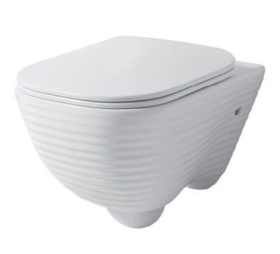 LO005RIM51 Подвесной унитаз настенный Белый Disegno Ceramica Loom Италия