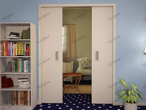 PROTEK® Рама стойки для двойной раздвижной двери Skudo® sun-id-1360791