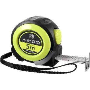 Рулетка Armero с автоблокировкой A100/052, 5 м x 25 мм