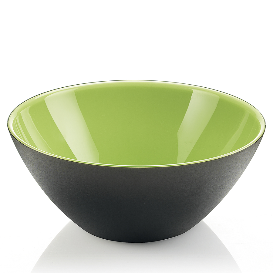 281420169 Салатница my fusion black 20 см зеленая Guzzini 