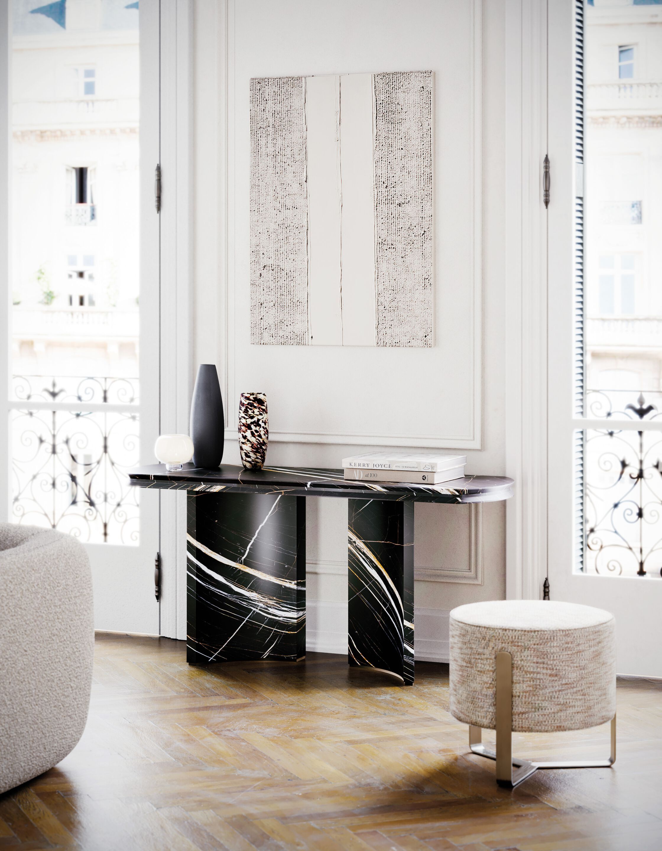 Низкая ткань табурет Capital Collection Aurea ARCH-00128492 - Вид №1