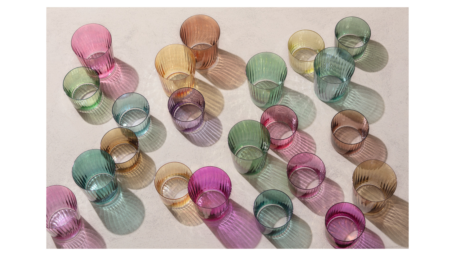 10656282 LSA International Набор стаканов LSA International, "Gems", 560мл, янтарь, 4шт. Стекло - Вид №3