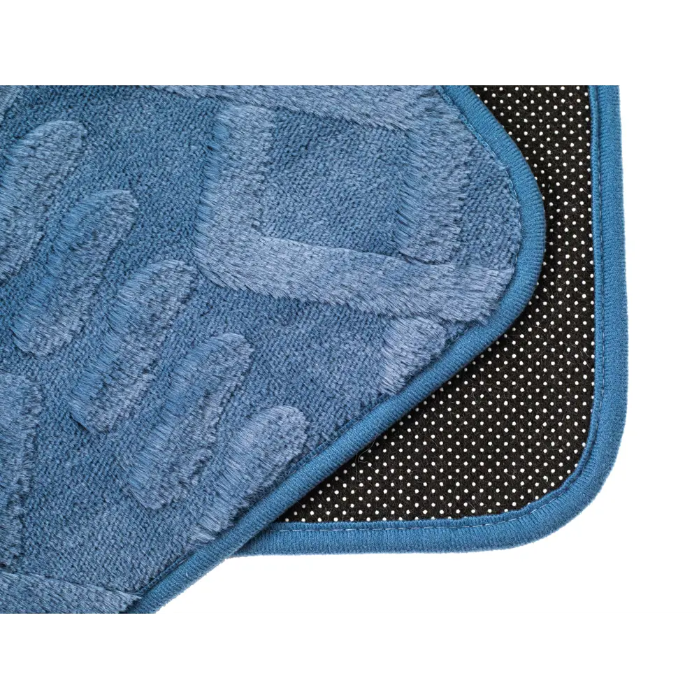 Коврик для ванной SWENSA Warm — уют и безопасность в синем цвете 89379362 STLM-1439922 - Вид №1