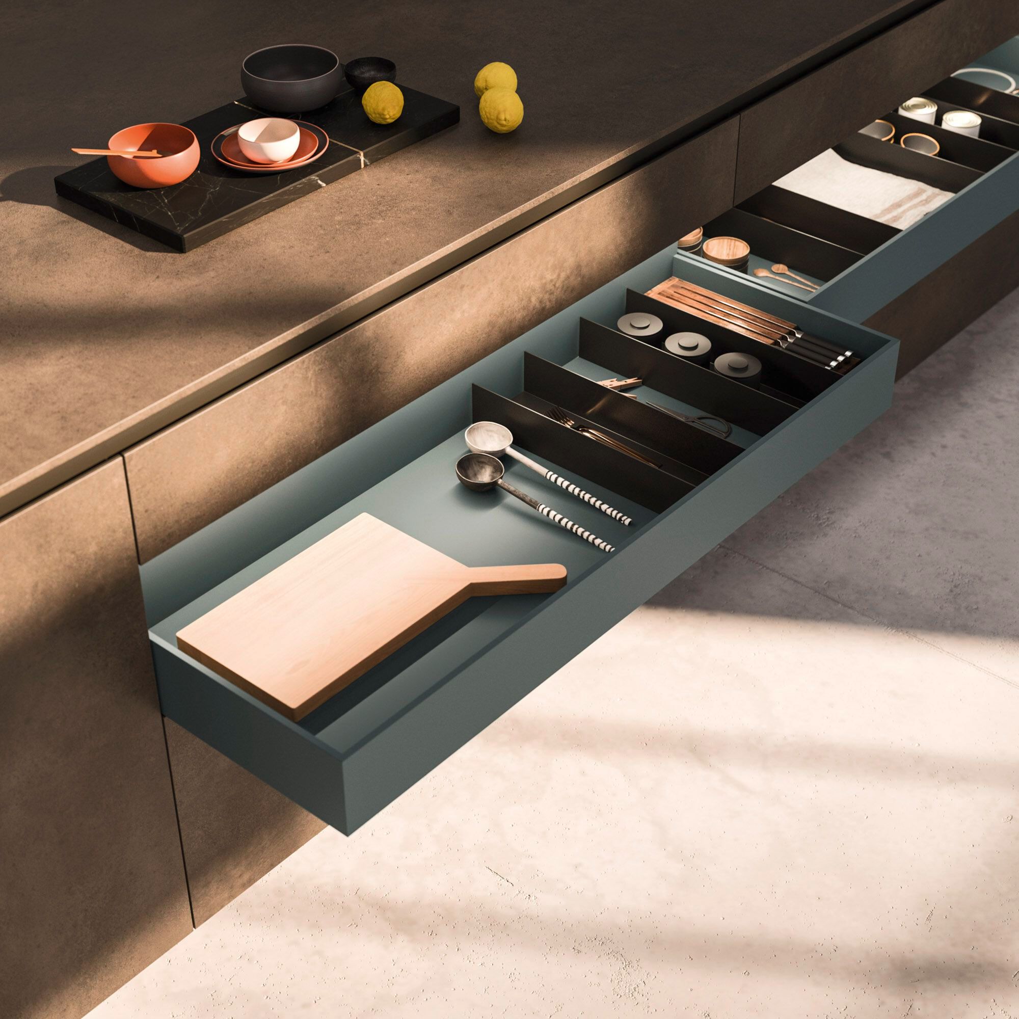 Встроенная кухня с островом Arrital Ak_Project ARCH-00022301 - Вид №6