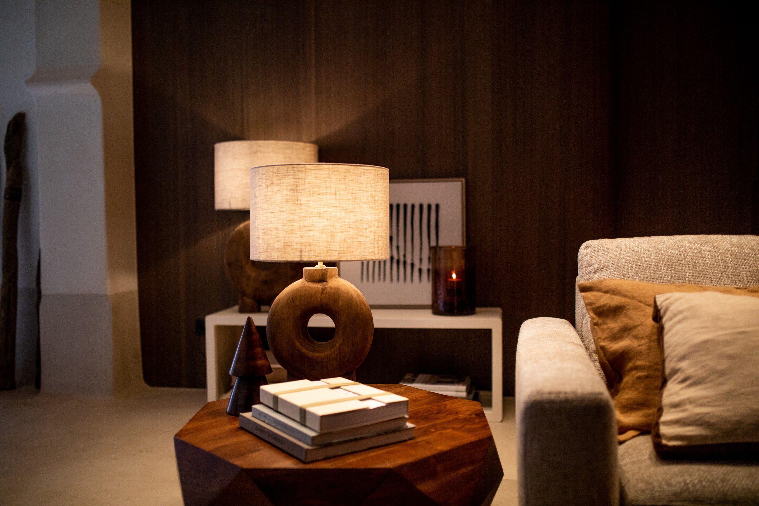 Настольная лампа из манго POMAX LAMPEDUSA ARCH-00102723 - Вид №11