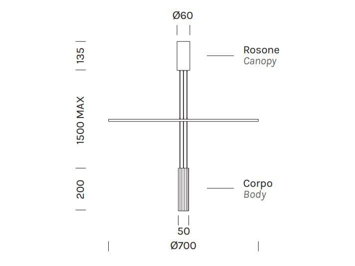 Металлический подвесной светильник Olev LIKESHADOW ARCH-00076113 - Вид №5