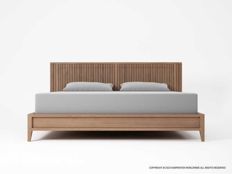 591_1245 Кровать King size без ящика Karpenter Koppar