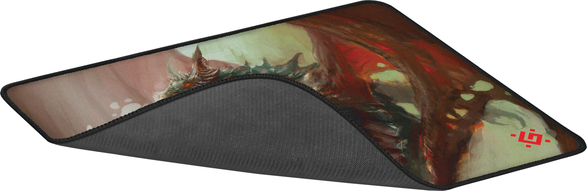 50558 игровой коврик dragon rage m 360x270x3 мм, ткань + резина Defender Santreyd  - Вид №2