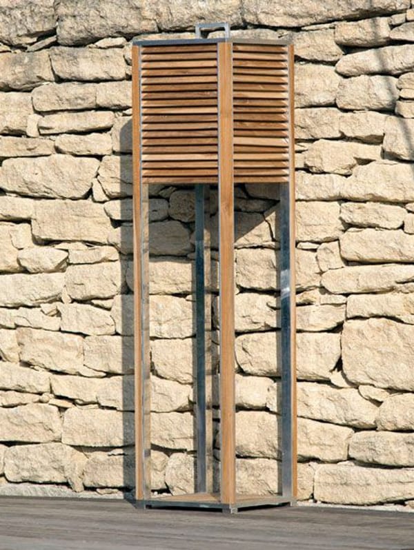 Напольная лампа из тикового дерева Ethimo имбирь ARCH-00037039 - Вид №1