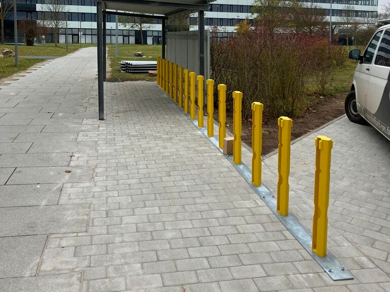 Стальной боллард / держатель велосипеда CITYSì INFINITY ARCH-00031317 - Вид №7