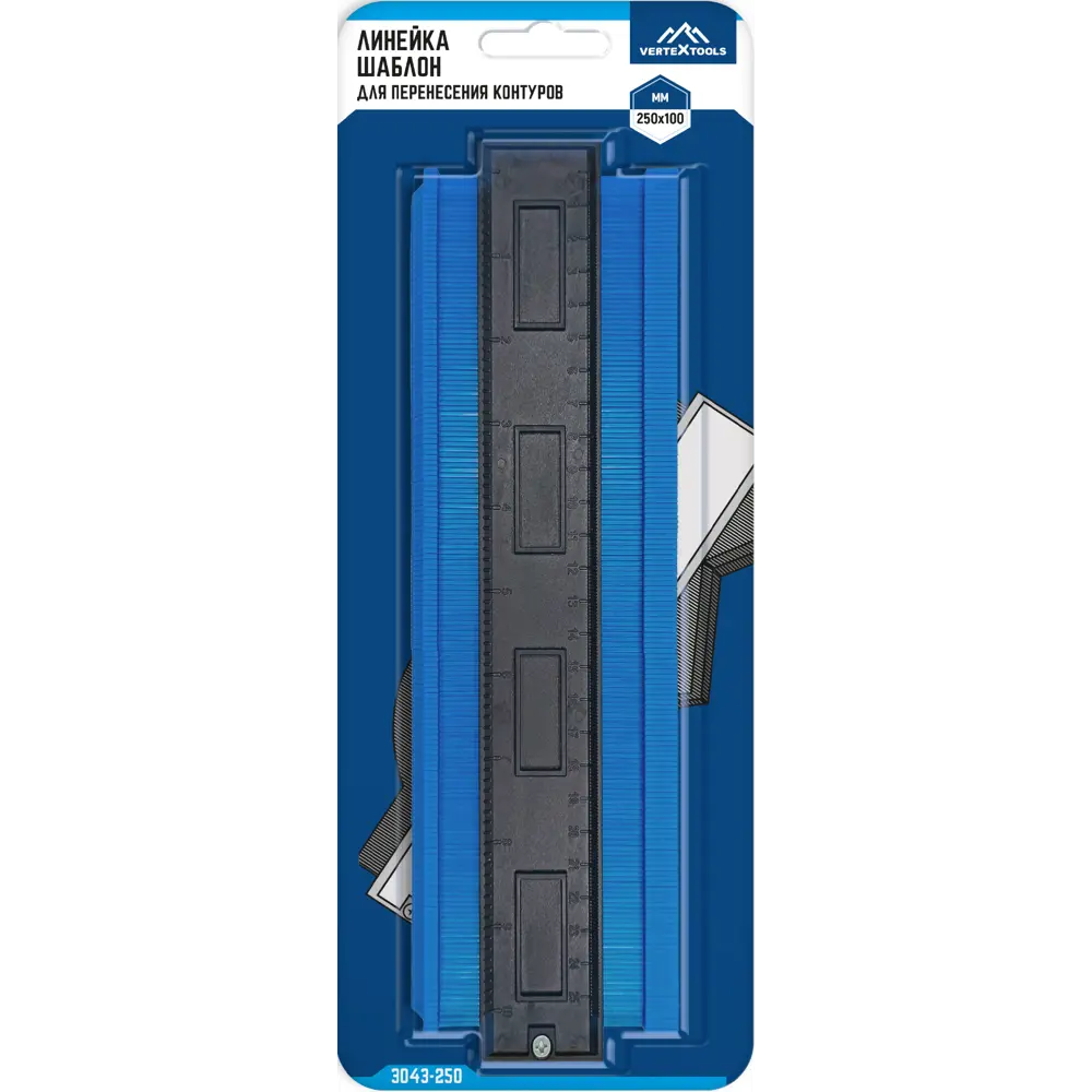 Шаблон для переноса контура Vertextools 3043-250 250 мм 89398970 STLM-1404116 - Вид №4