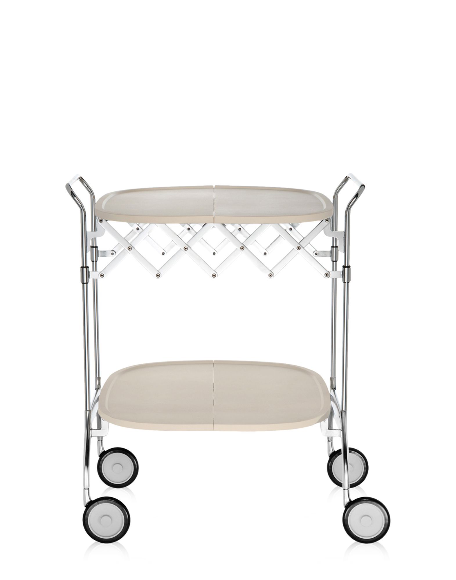 Стальная складная тележка для еды Kartell GASTONE ARCH-00146337 - Вид №6