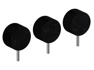 Мраморный встраиваемый смеситель для душа с 3 отверстиями и переключателем