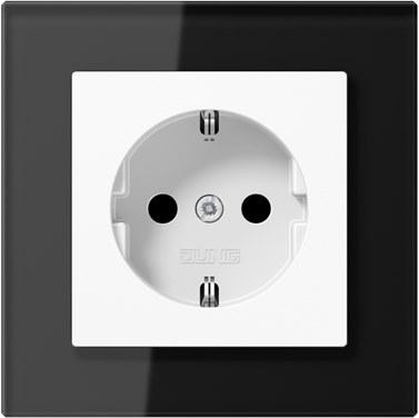 JUNG Электрическая розетка в стекле A creation sun-id-1509651 - Вид №1