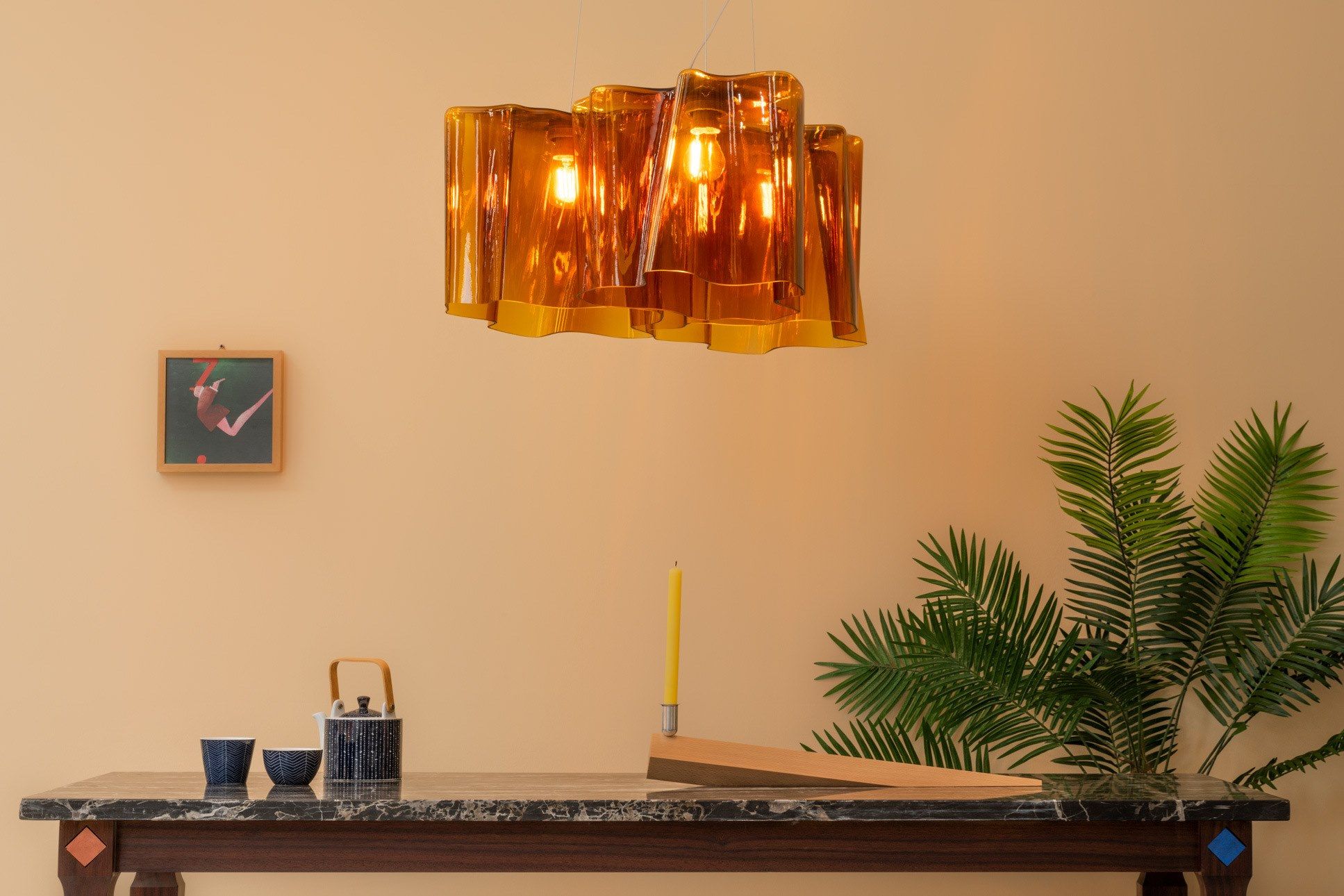 Подвесной светильник из дутого стекла Artemide LOGICO 3X120° ARCH-00078814 - Вид №2