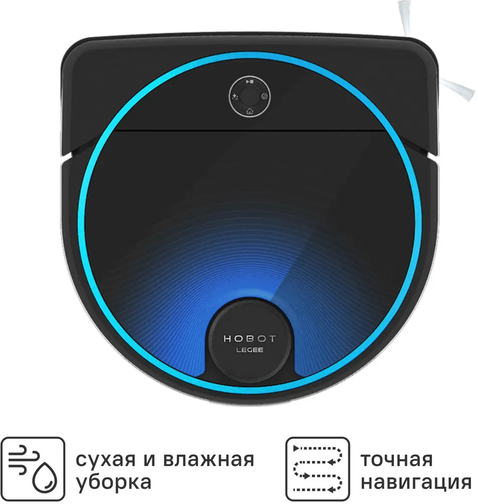 90780505 Робот-мойщик пола Hobot Legee-7 40Вт 0.34л цвет синий STLM-0379504