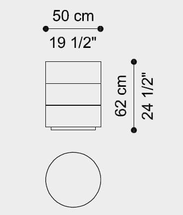 Круглый деревянный журнальный столик ETRO Home Interiors Алеппо ARCH-00030613 - Вид №7