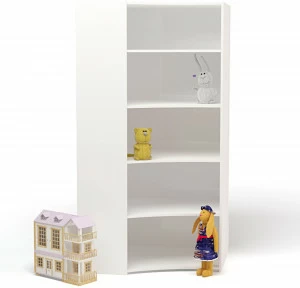 Угловой стеллаж ABC-KING белый